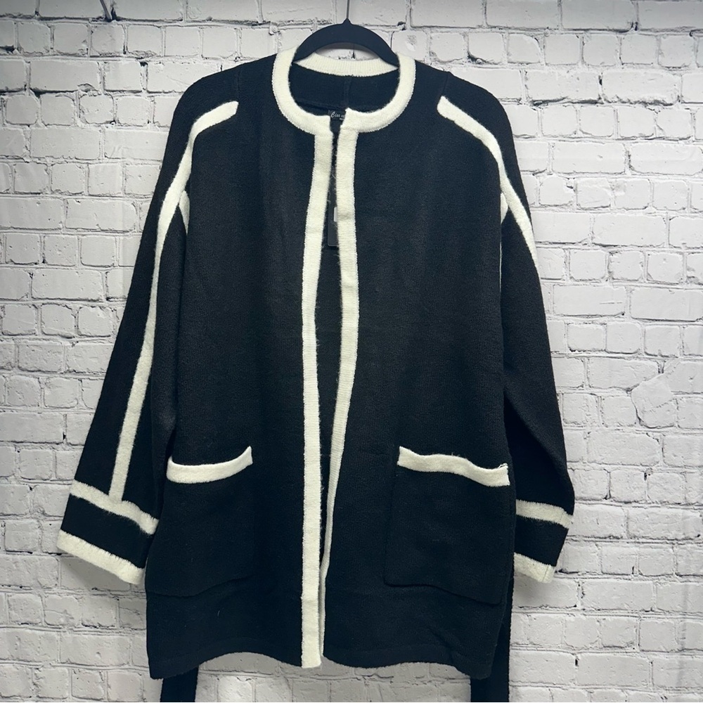 Ciao Milano Black and Cream Teddy one size